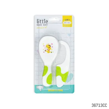 Monowa Mart | Little Home Baby Hair Brush & Comb 0m+ (Thailand)- Green