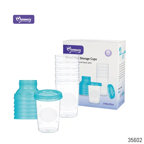 Monowa Mart | Momeasy Breast Milk Storage Cup 270ml - 6 Cups