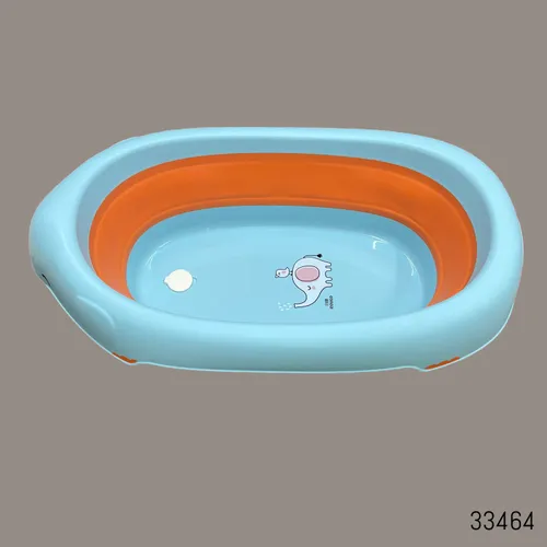 Monowa Mart Premium Baby Folding Bath Tub Compact Safe