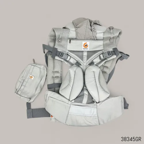 Monowa Mart Ergobaby Omni 360 All-Position Baby Carrier for Newborn to Toddler with Lumbar Support (3 to 20Kg) Grey (China)