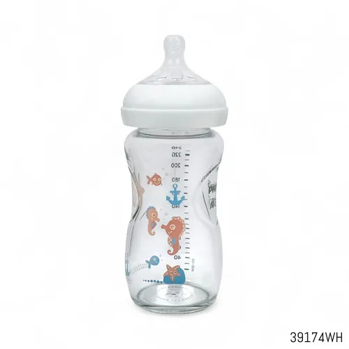 Monowa Mart Philips Avent Natural Deco Glass Baby Bottle 240ml