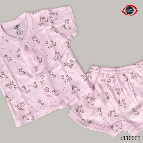 Monowa Mart | Zero Cotton Half Sleeve Suit with Pant Front Button India ...